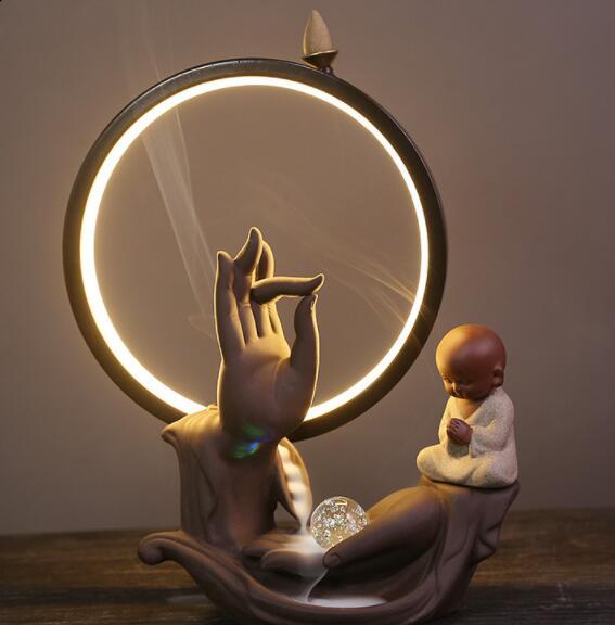 Backflow Incense Burner Home Living Room Aroma Decoration