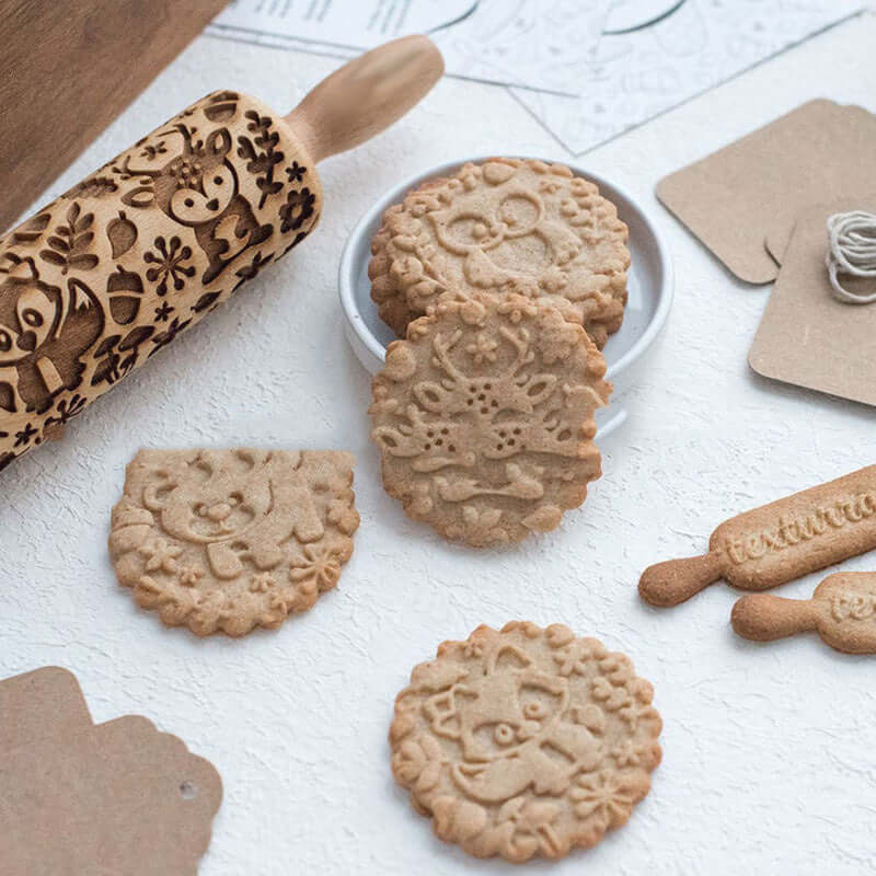 Christmas Cartoon Noodle Stick Fun Kitchen Gadget for Kids