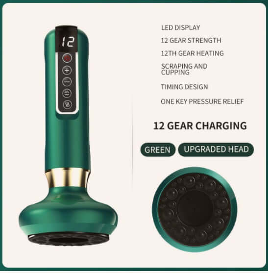View details for Electric Vacuum Cupping Massager For Body Anti-Cellulite Suction Cup Gua Sha Massage Body Cups Guasha Fat Burning Slimming Jars Electric Vacuum Cupping Massager For Body Anti-Cellulite Suction Cup Gua Sha Massage Body Cups Guasha Fat Burn