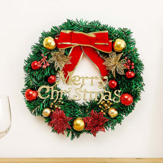 Christmas Door Christmas Home Window Wall Decoration
