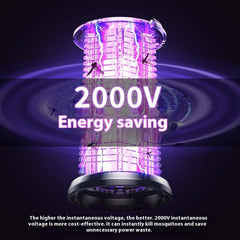 2in1 Mosquito Killer Lamp Electric Fly Catcher USB Rechargeable 