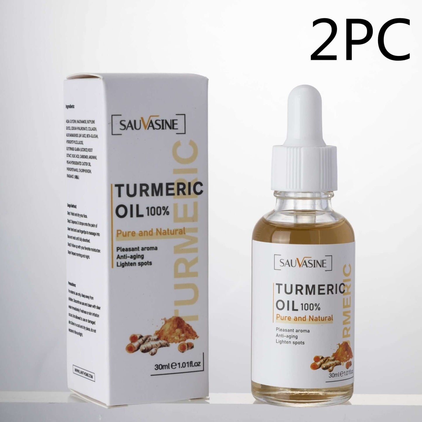 Facial Cleansing Turmeric Cleanser Moisturizing Skin