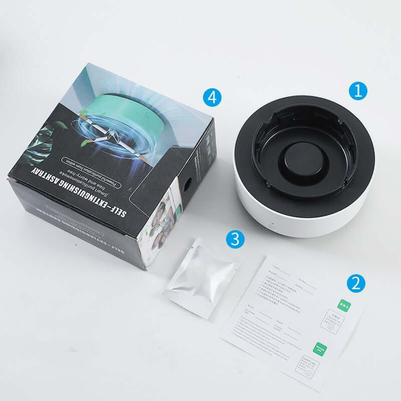 Practical smoke purifier ashtray