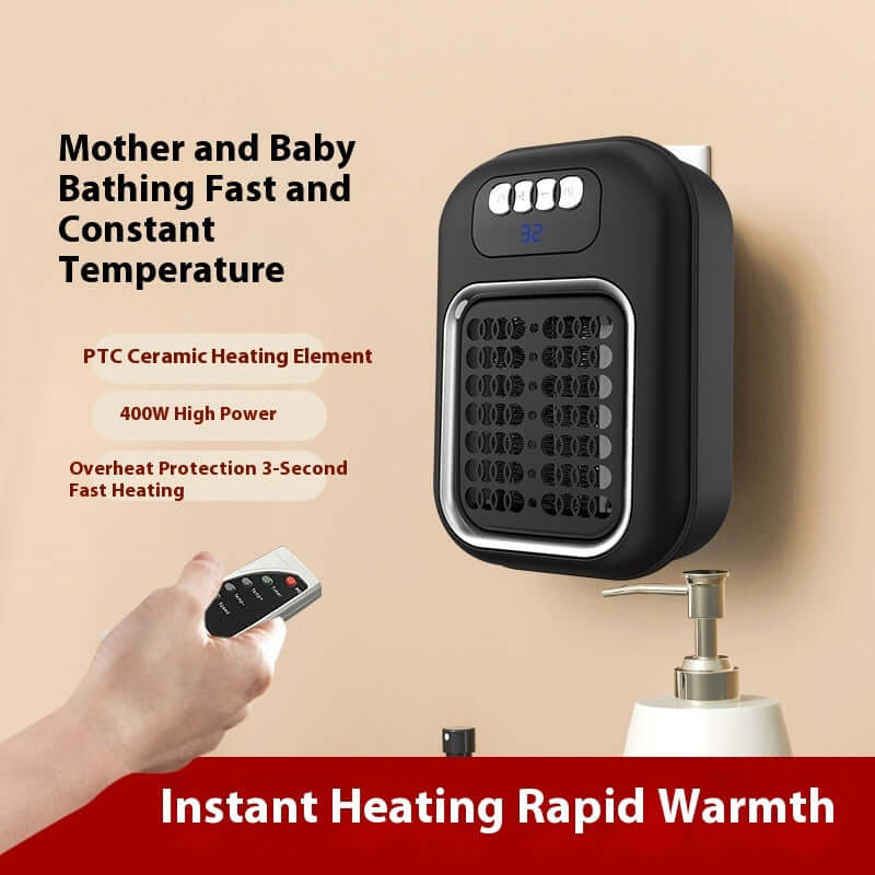 Wall Mounted Portable Small Electric Heater 
