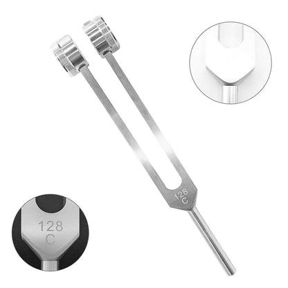 Therapy Tool Weighted Sound 128 Hz Tuning Fork 