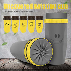 Stay hydrated with this portable tumbler cup. Double-wall insulation keeps drinks hot or cold. Great for kids and adults on the go.