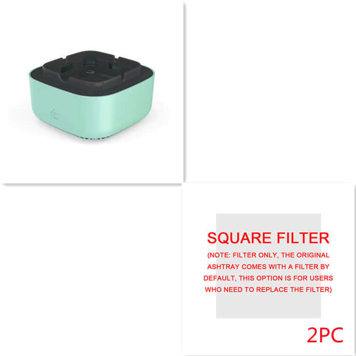Practical smoke purifier ashtray