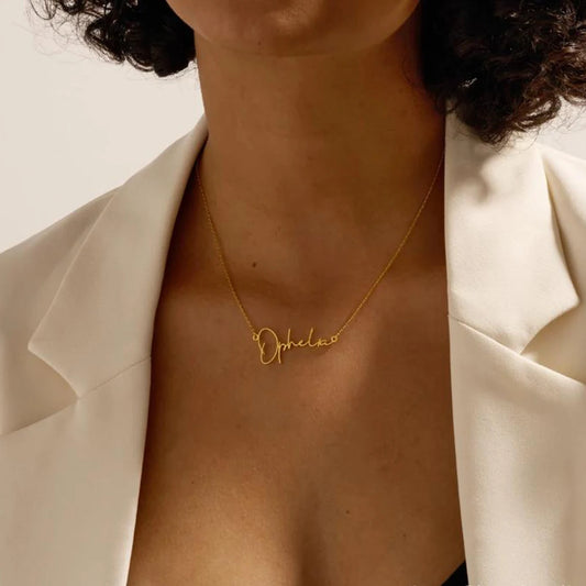 Customized name necklace, Personalized name necklace, Birthday gift for her, Mother's Day gift, Gift for her mother