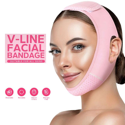 Reusable V Line Mask Facial Slimming Double Chin Reducer 