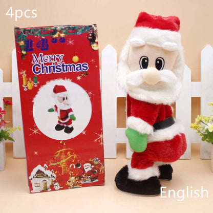 Santa Claus Electric Hip-shaking Santa Claus Ornament