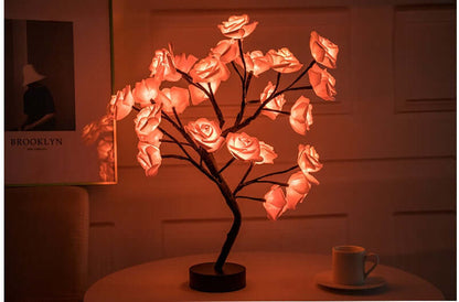 New Rose Flower Lamp Table Light