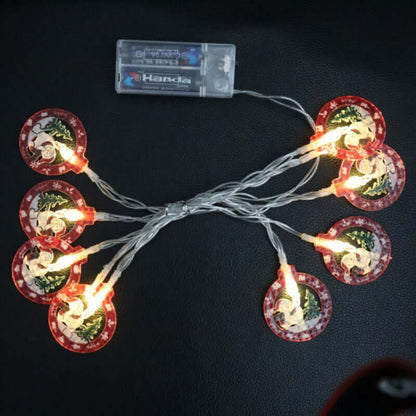 New LED Lighting Chain Christmas Tree Snowman Man Decoration