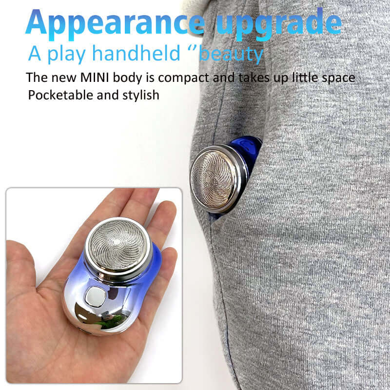 Mini Portable Cordless USB Electric Shaver