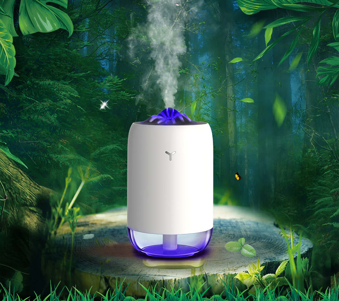 Magic Flame Humidifier Home Car Atomizer Aroma Diffuser