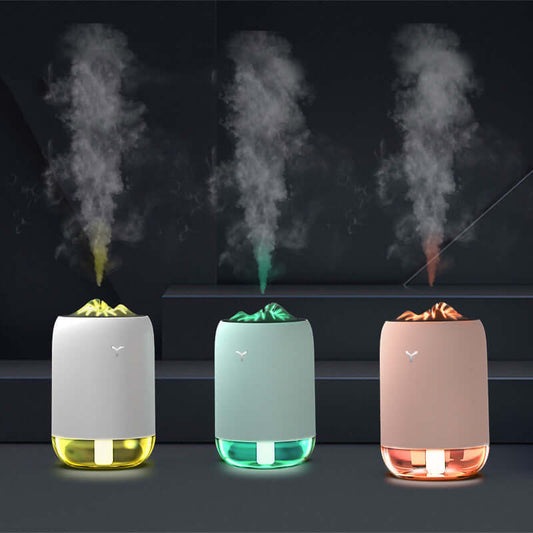 Magic Flame Humidifier Home Car Atomizer Aroma Diffuser