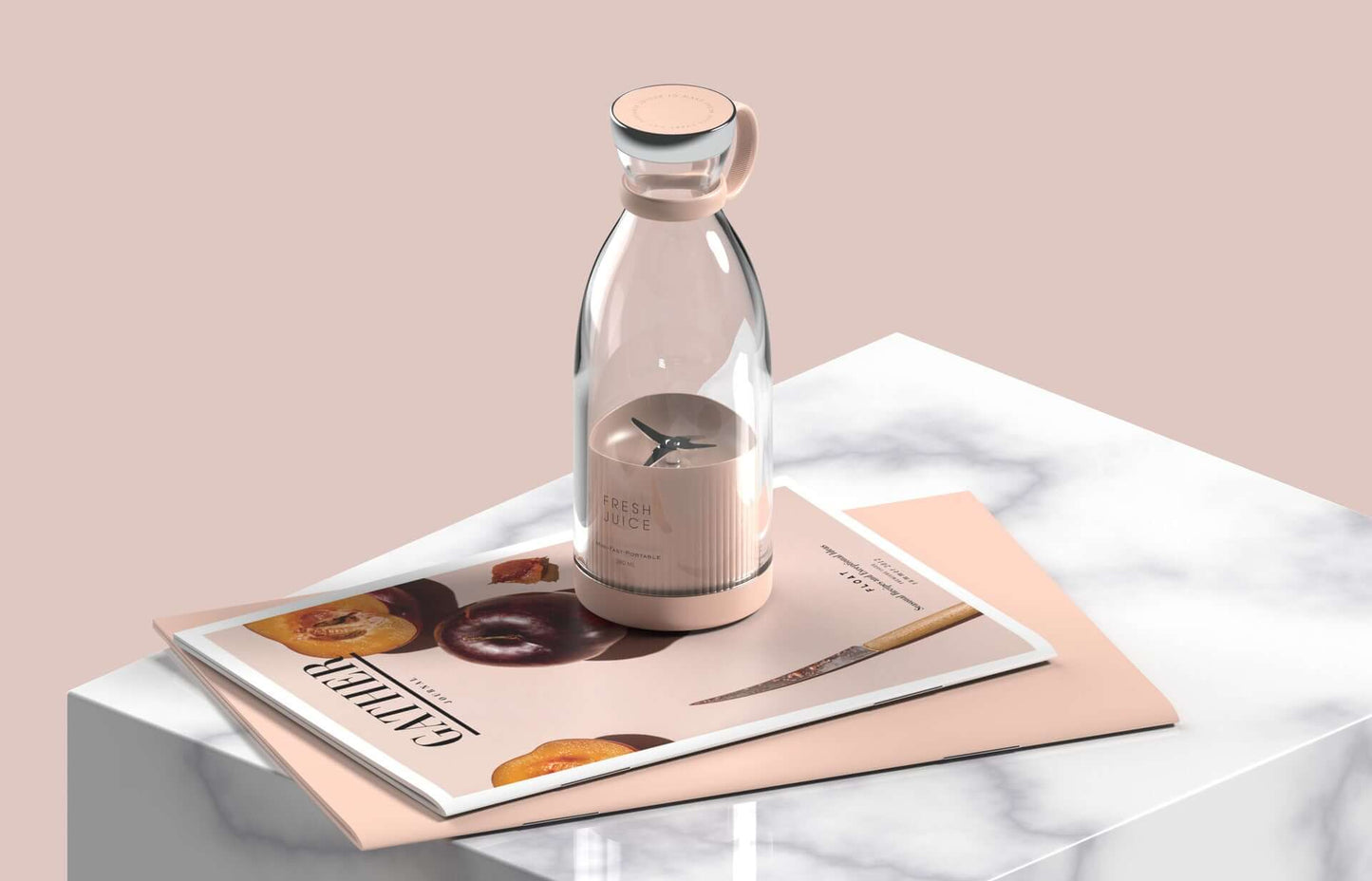 Portable Smoothie Blender USB Rechargeable for Travel