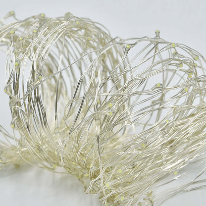 Outdoor Courtyard Colored Christmas Copper Wire String Light