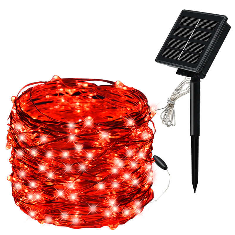 Outdoor Courtyard Colored Christmas Copper Wire String Light