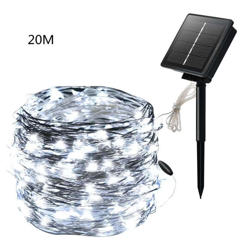 Outdoor Courtyard Colored Christmas Copper Wire String Light