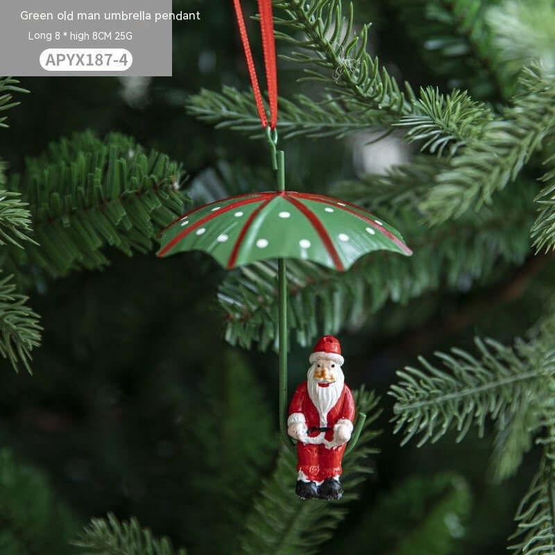 Christmas Hot Air Balloon Pendant Decorations Tree Hangings