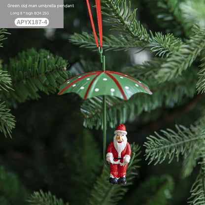 Christmas Hot Air Balloon Pendant Decorations Tree Hangings