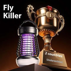 2in1 Mosquito Killer Lamp Electric Fly Catcher USB Rechargeable 