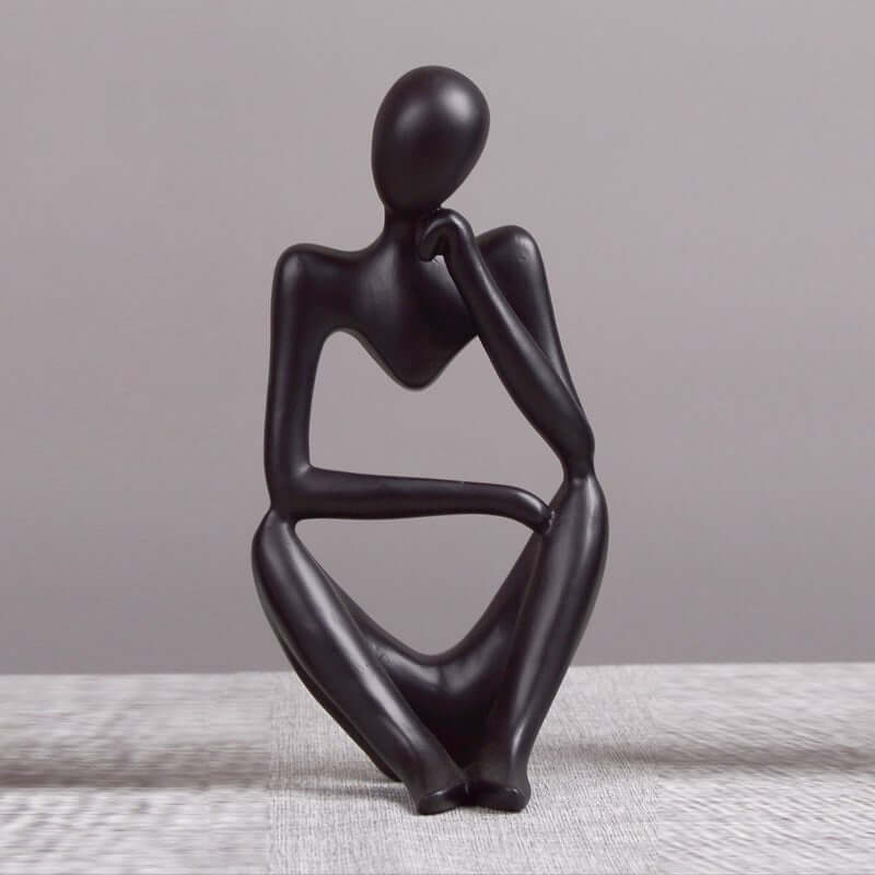 Thinker Statue Abstract Figure Sculpture Small Ornaments