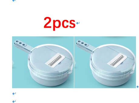 Vegetable Slicer Potato Peeler Carrot Onion Grater 8 In 1