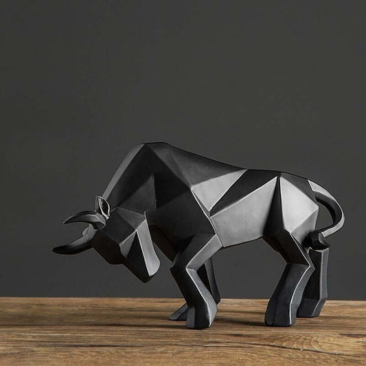 Modern Bull Home Decoration Piece