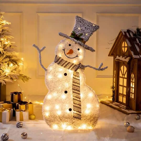 Snowman Christmas Decorations Outdoor Indoor 