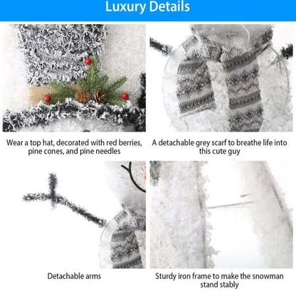 Snowman Christmas Decorations Outdoor Indoor 