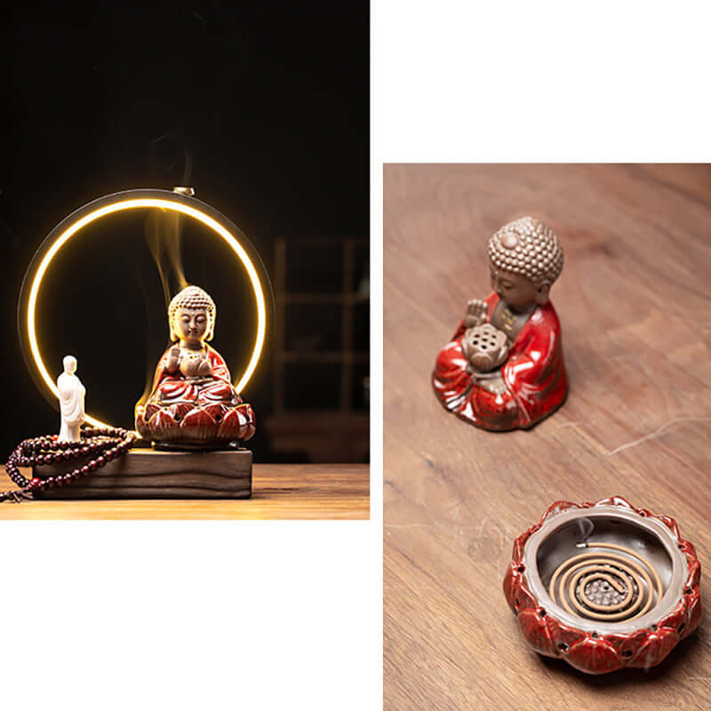 Backflow Incense Burner Home Living Room Aroma Decoration