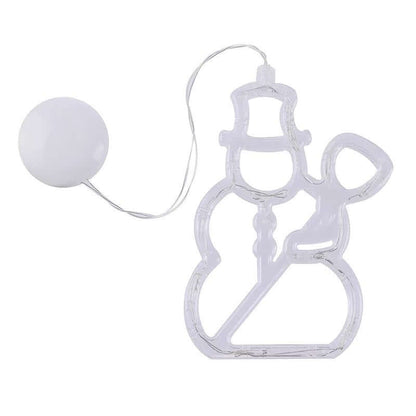Christmas LED Suction Cup Chandelier Santa Claus 