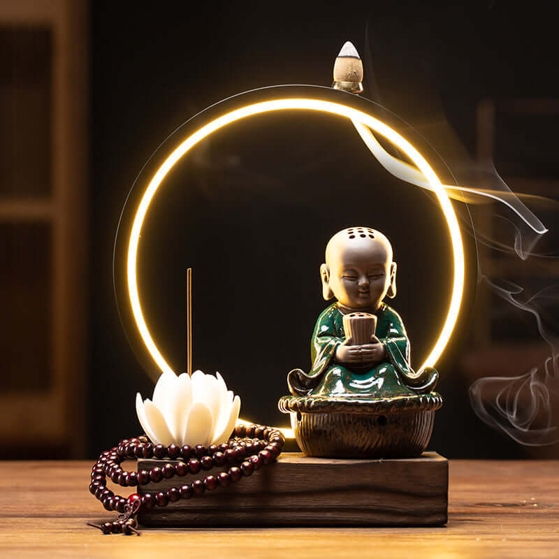 Backflow Incense Burner Home Living Room Aroma Decoration