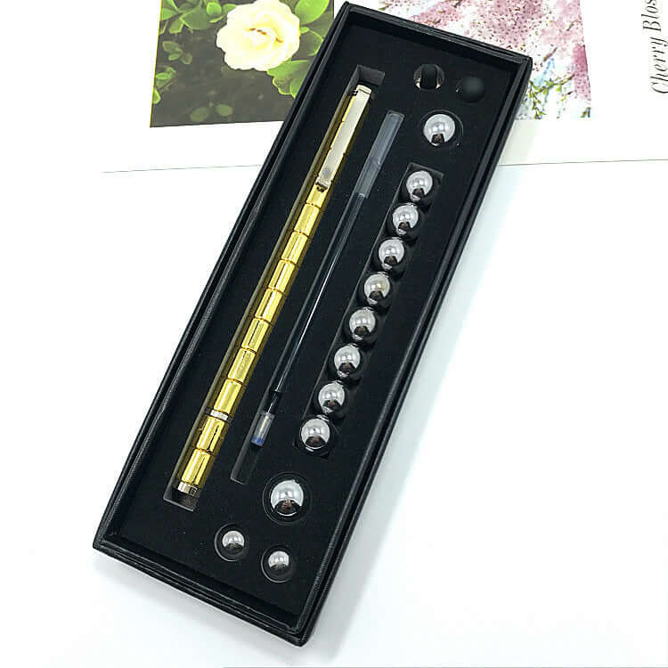 Stress reducer gift box with magnetic pen and stylus