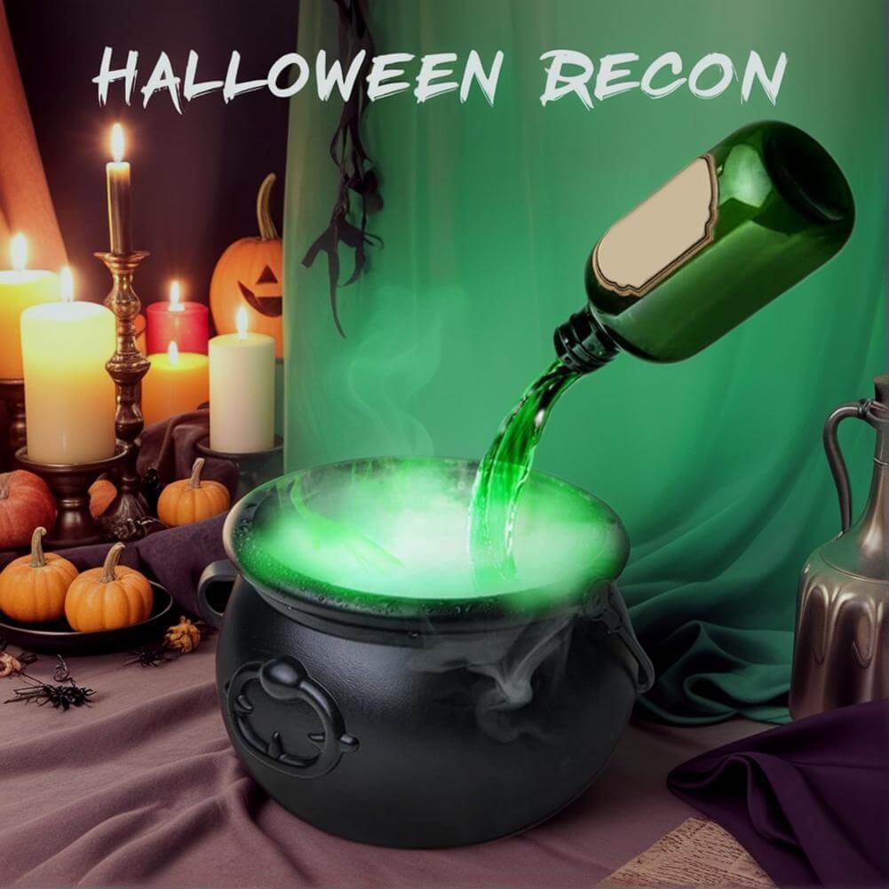 Halloween Black Wizard Bowl Magic Float Bottle 