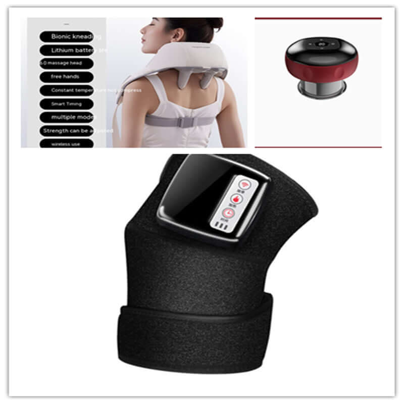 Electric Infrared Knee Massager with Heat & Vibration for Pain Relief