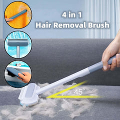 4 in 1 Pet Hair Removal Brush for Dogs, Cats & Screen Cleaning