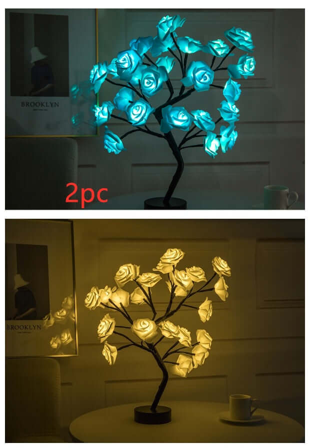 New Rose Flower Lamp Table Light