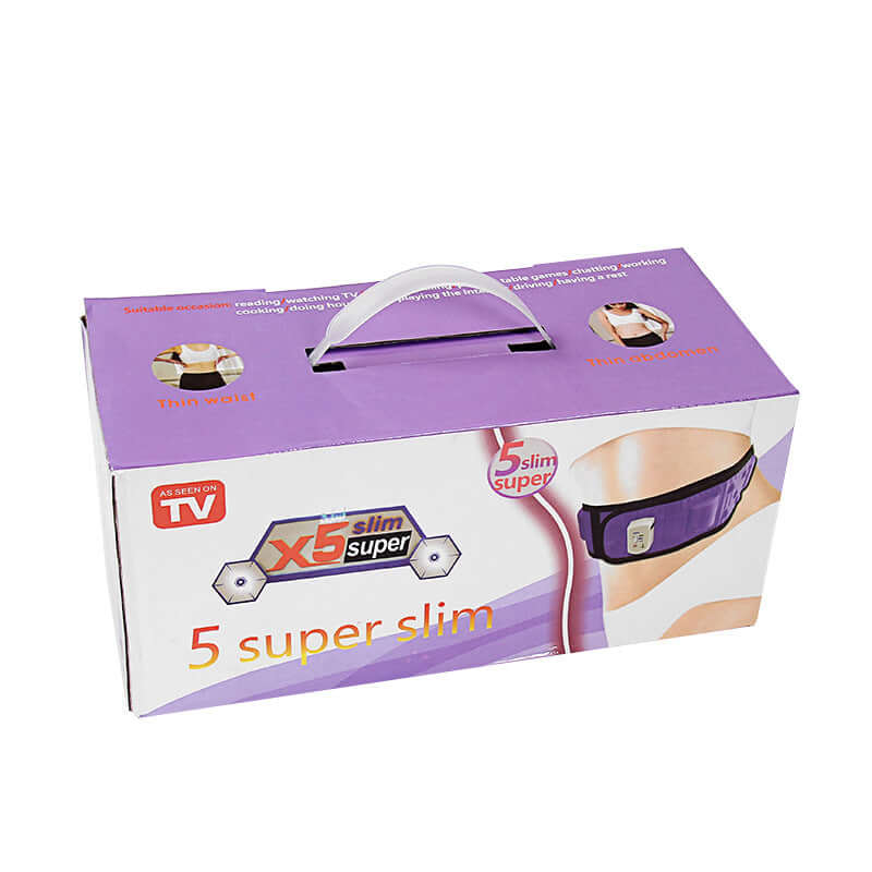 Waist Slimming Massage Belt with 5 Motors & Heat