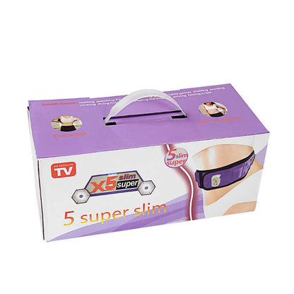 Waist Slimming Massage Belt with 5 Motors & Heat