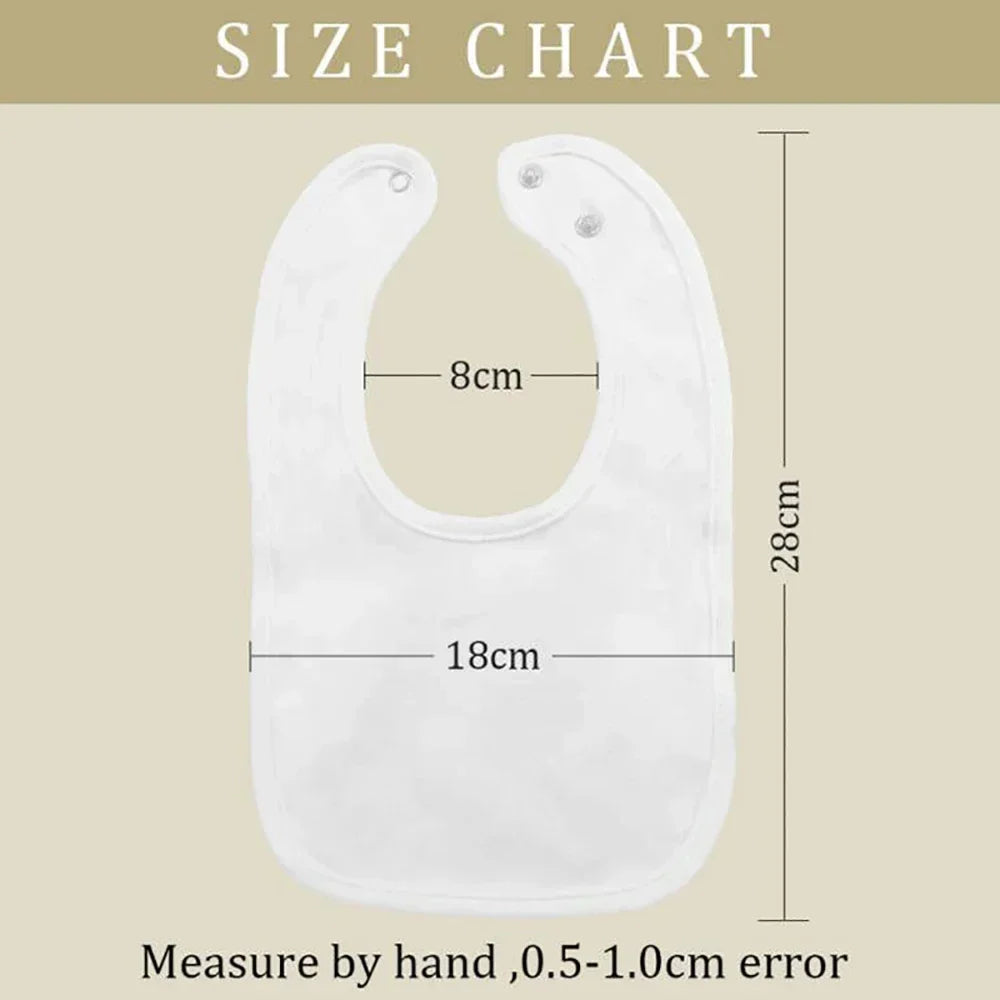 Mother's Day Abuala Print Baby Feeding Bib Cotton Comfy Newborn Burp Cloth Infant Soft Saliva Towel Perfect Gift for Mothers Day