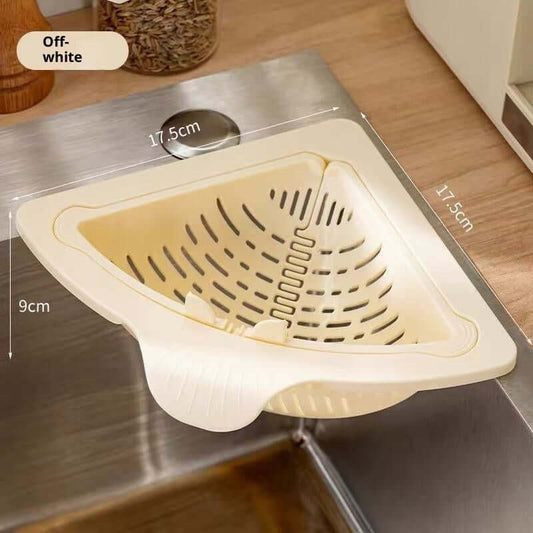 Magnetic Suction Cleaning Food Triangle Drain Basket