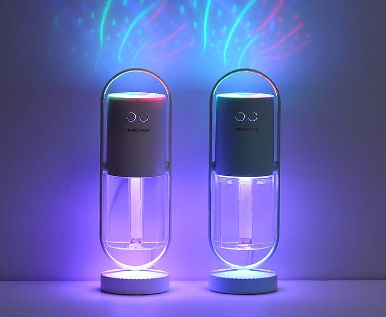 “Portable USB Humidifier  Air Magic Shadow Design”