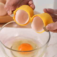 Egg Shell Opener – Easy Egg Beating Tool for Kitchen Use
