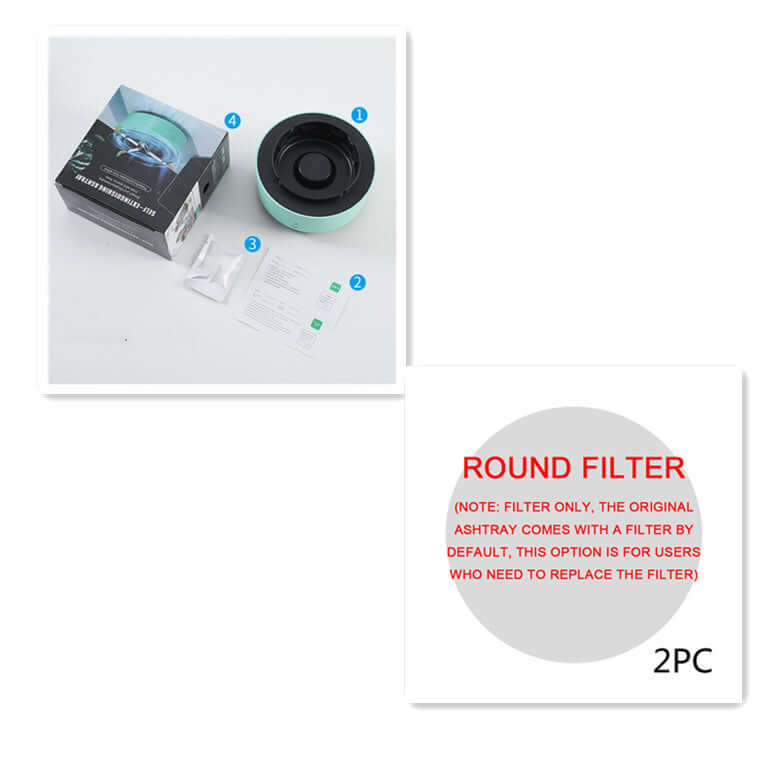 Smoke Removal Ashtray  Portable Air Purifier for Car