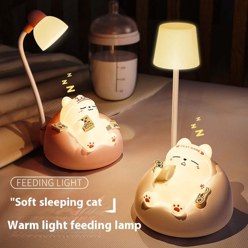 Bedside Night Lamp Small Pet Sleeping Light