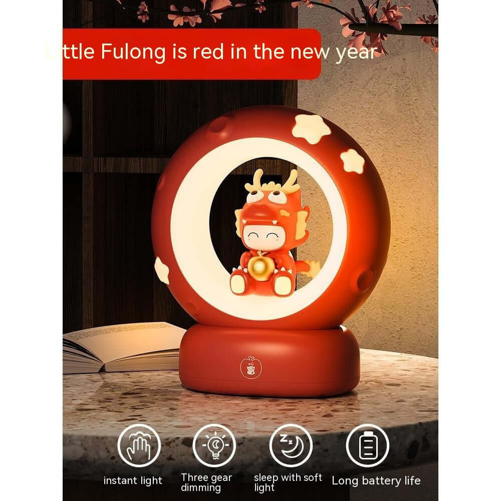 Small Night Lamp Bedroom Bedside Sleeping Table Lamp 