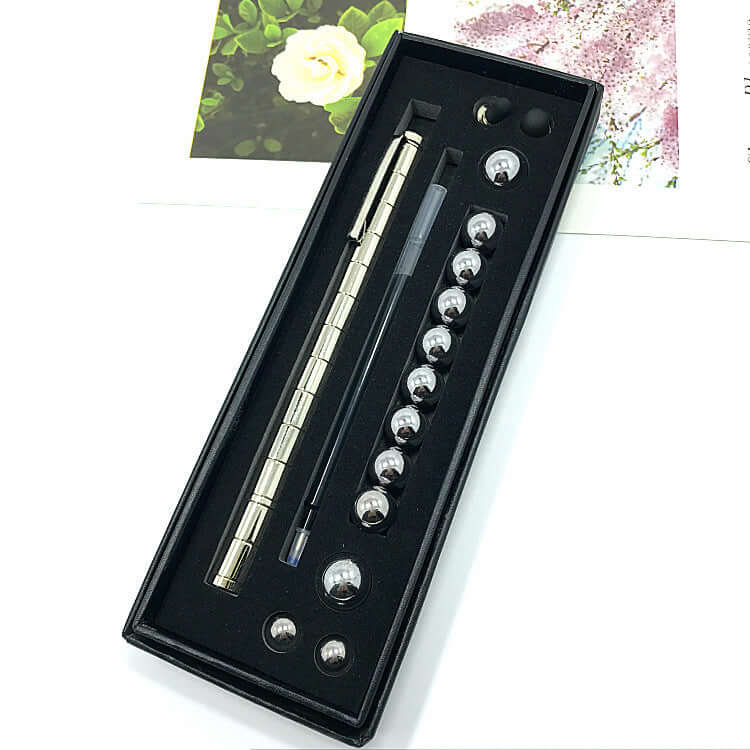 Stress reducer gift box with magnetic pen and stylus