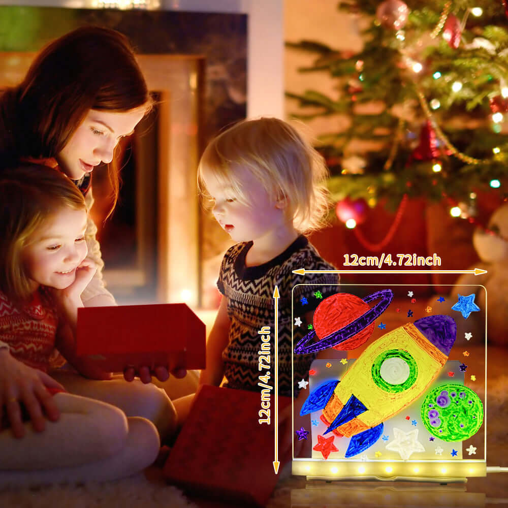 LED Acrylic Message Board & Kids Drawing LED Board